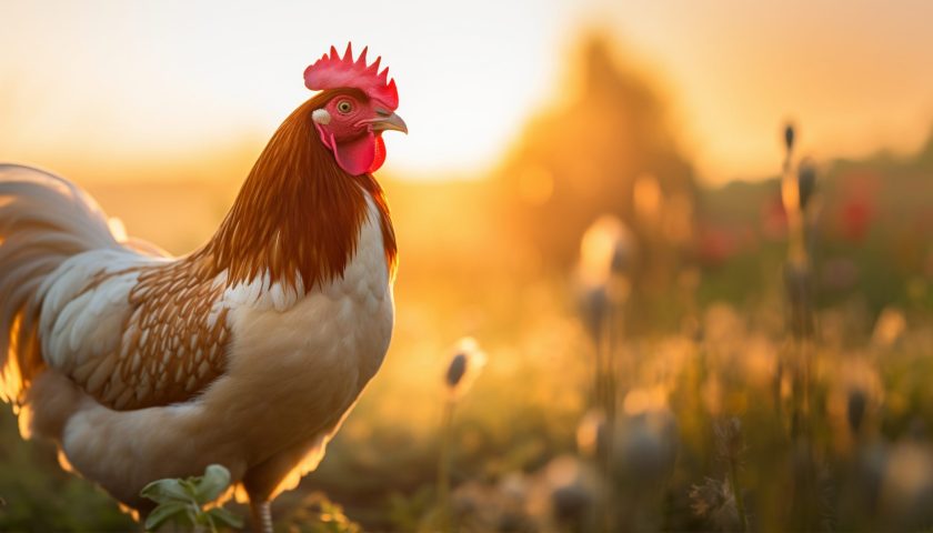 close-up-beautiful-chicken